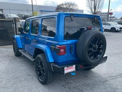 2022 Jeep Wrangler 4xe Unlimited Sahara