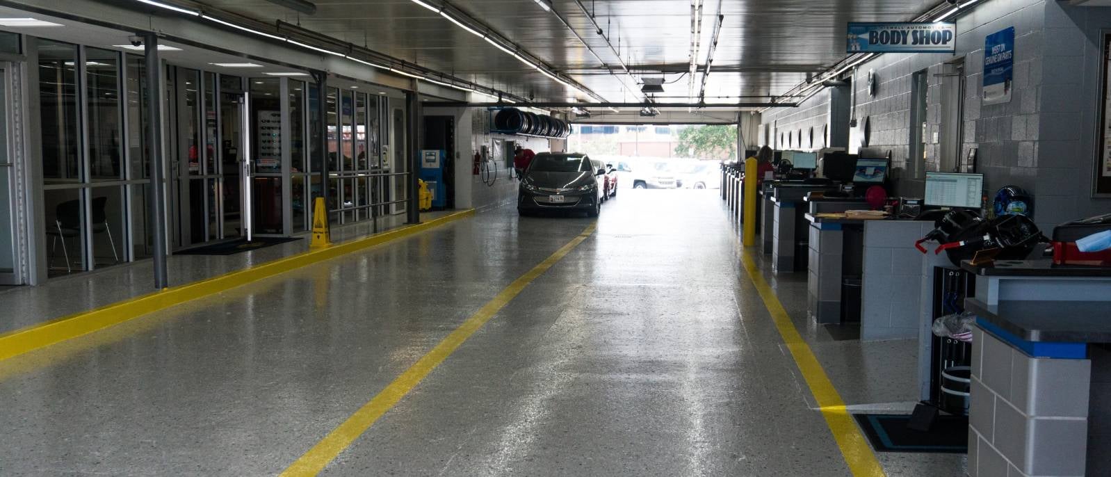 Criswell Chevrolet GMC of Gaithersburg dealership interior layout