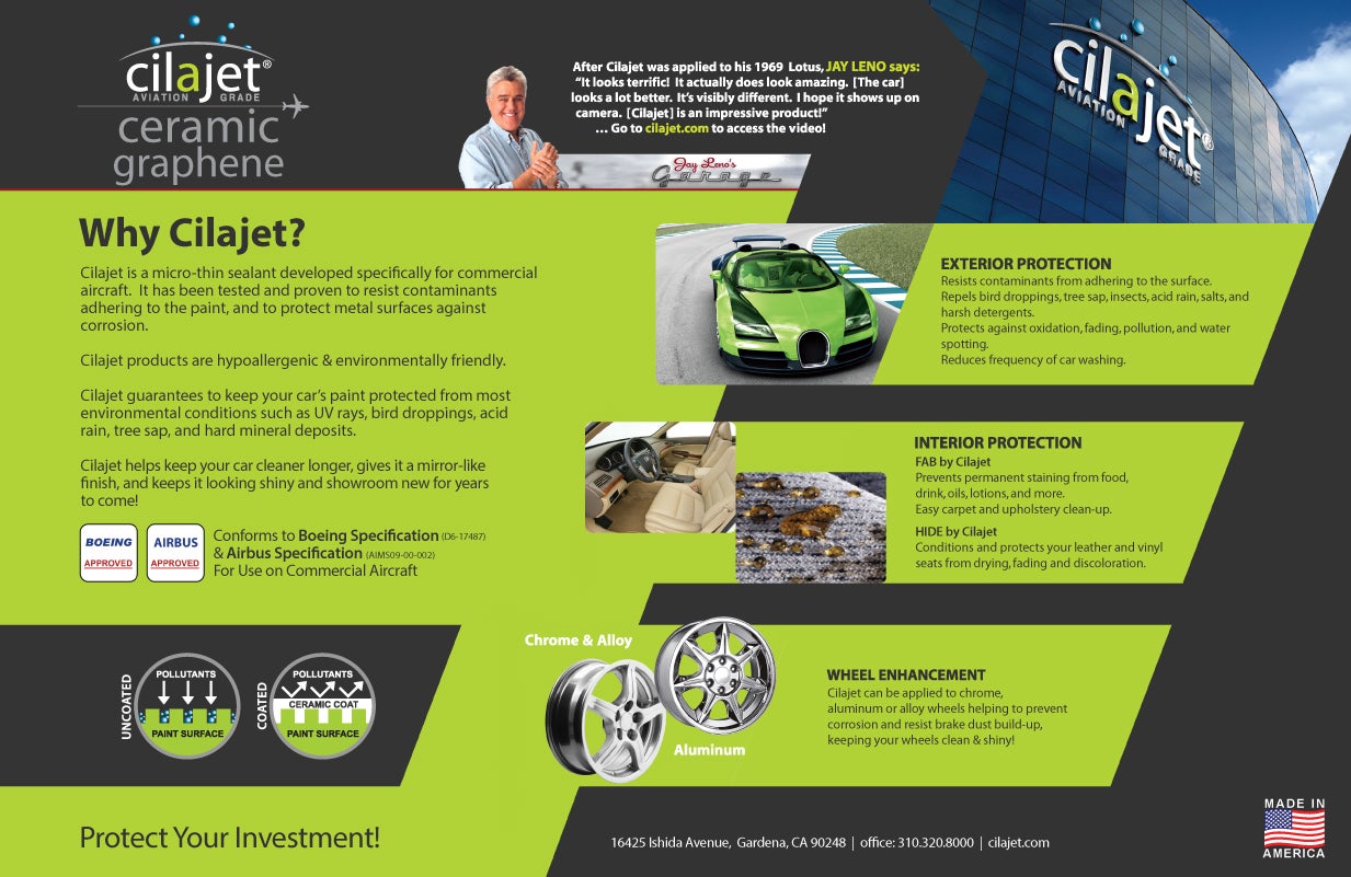 Cilaket Ceramic Graphene Placemat Front View