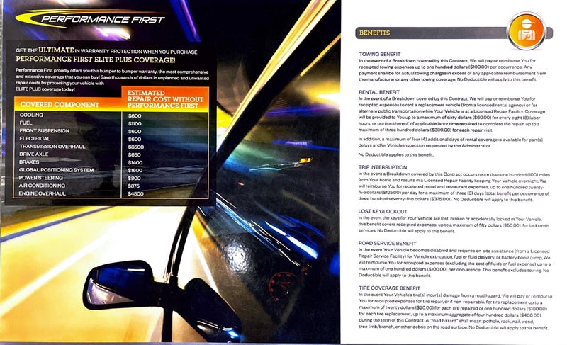 Chevrolet Performance Plan